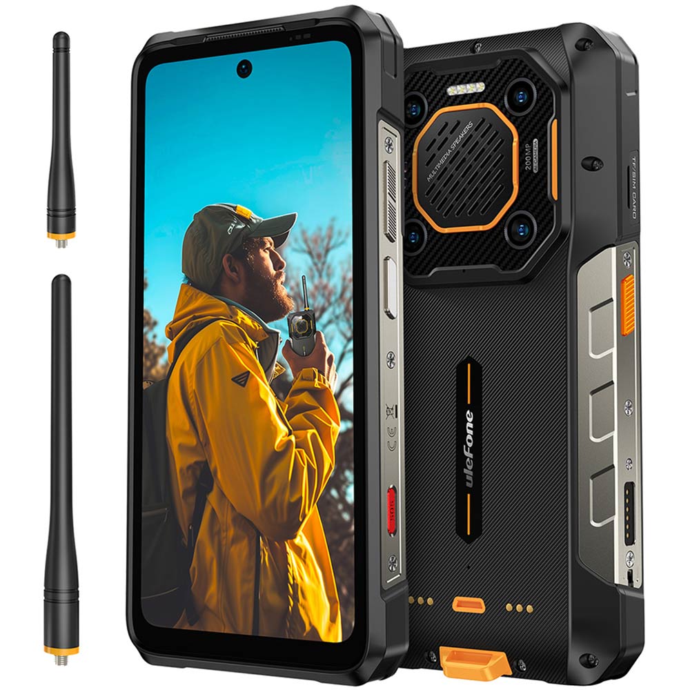 У Фокстрот Смартфон ULEFONE Armor 26 Ultra Walkie-Talkie 12/512GB Black (076894)