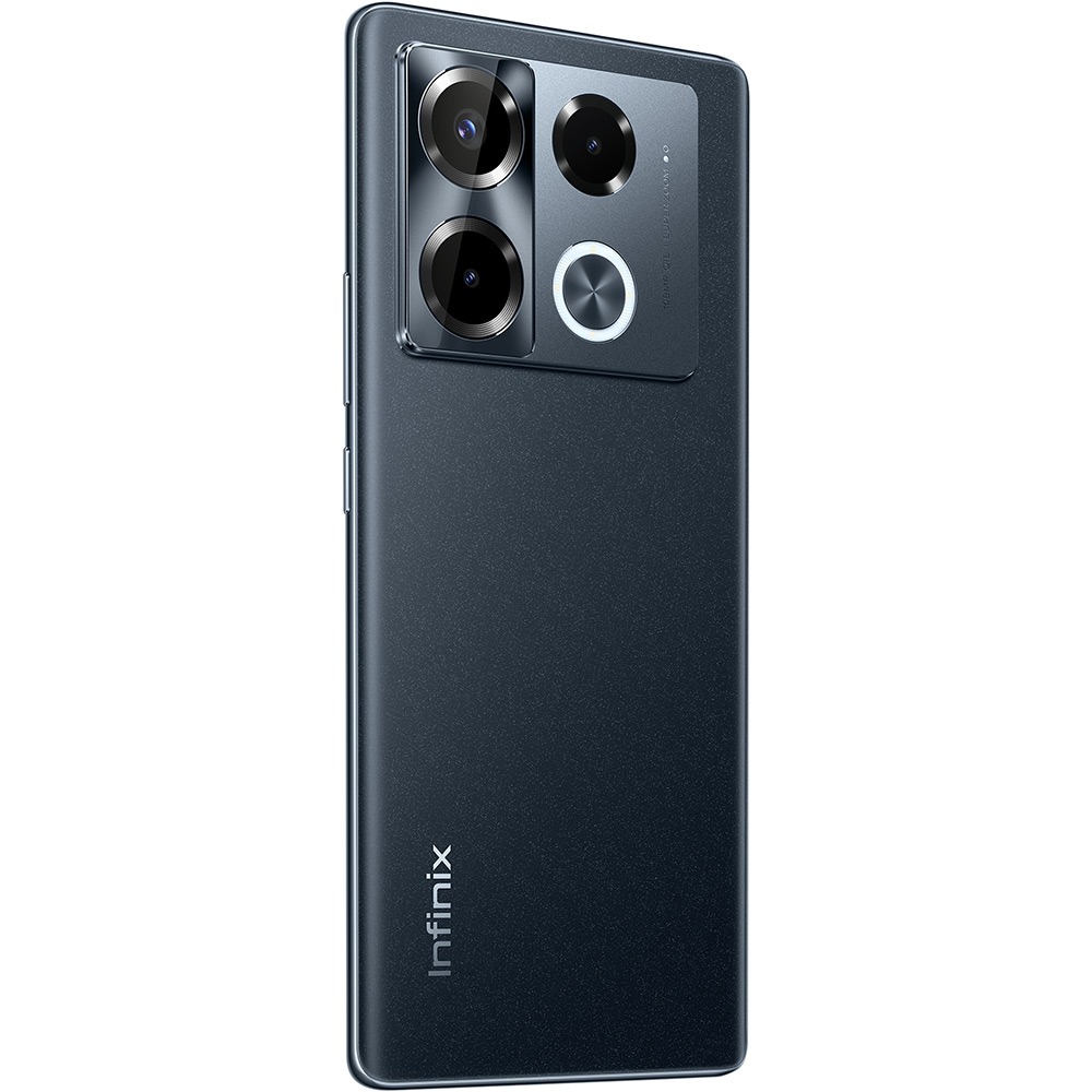 Смартфон INFINIX Note 40 PRO 12/256GB Dual Sim Obsidian Black (X6850) Матриця AMOLED