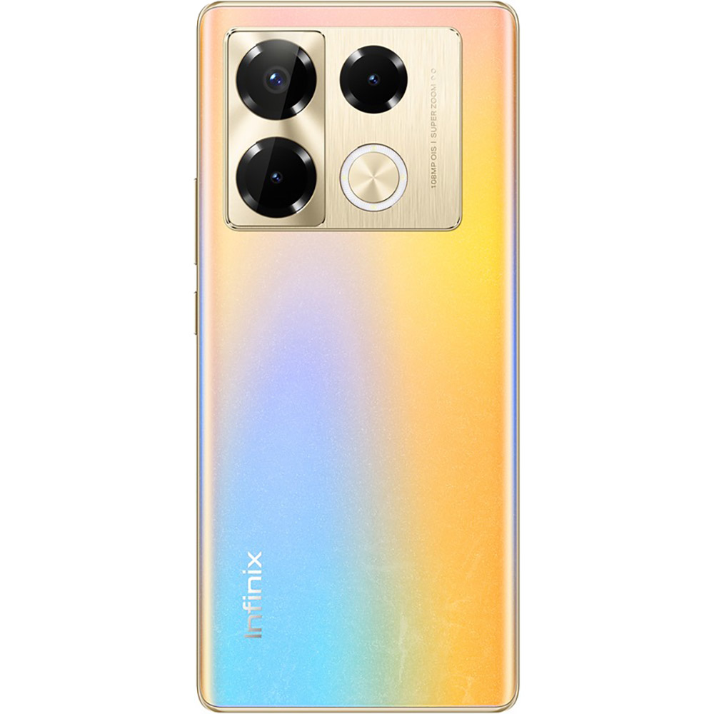 Зовнішній вигляд Смартфон INFINIX NOTE 40 PRO 8/256GB Dual Sim Titan Gold (X6850)