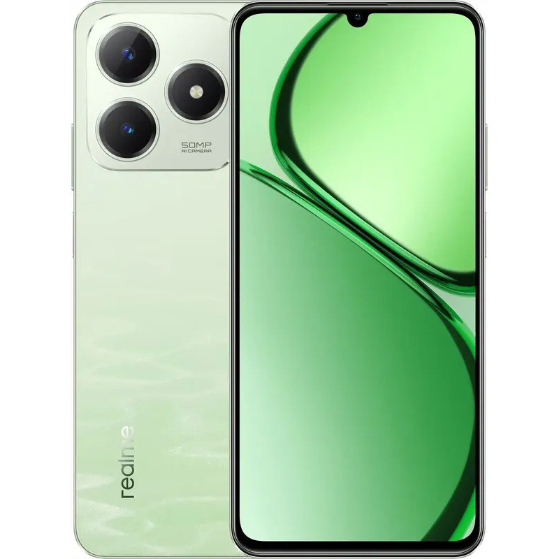 Смартфон REALME C63 8/256Gb NFC Dual Sim Jade Green (RMX3939 8/256 green)