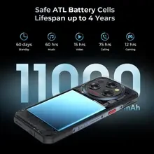 Смартфон OUKITEL WP35 5G 8/256GB NFC (brown) (6931940753814)