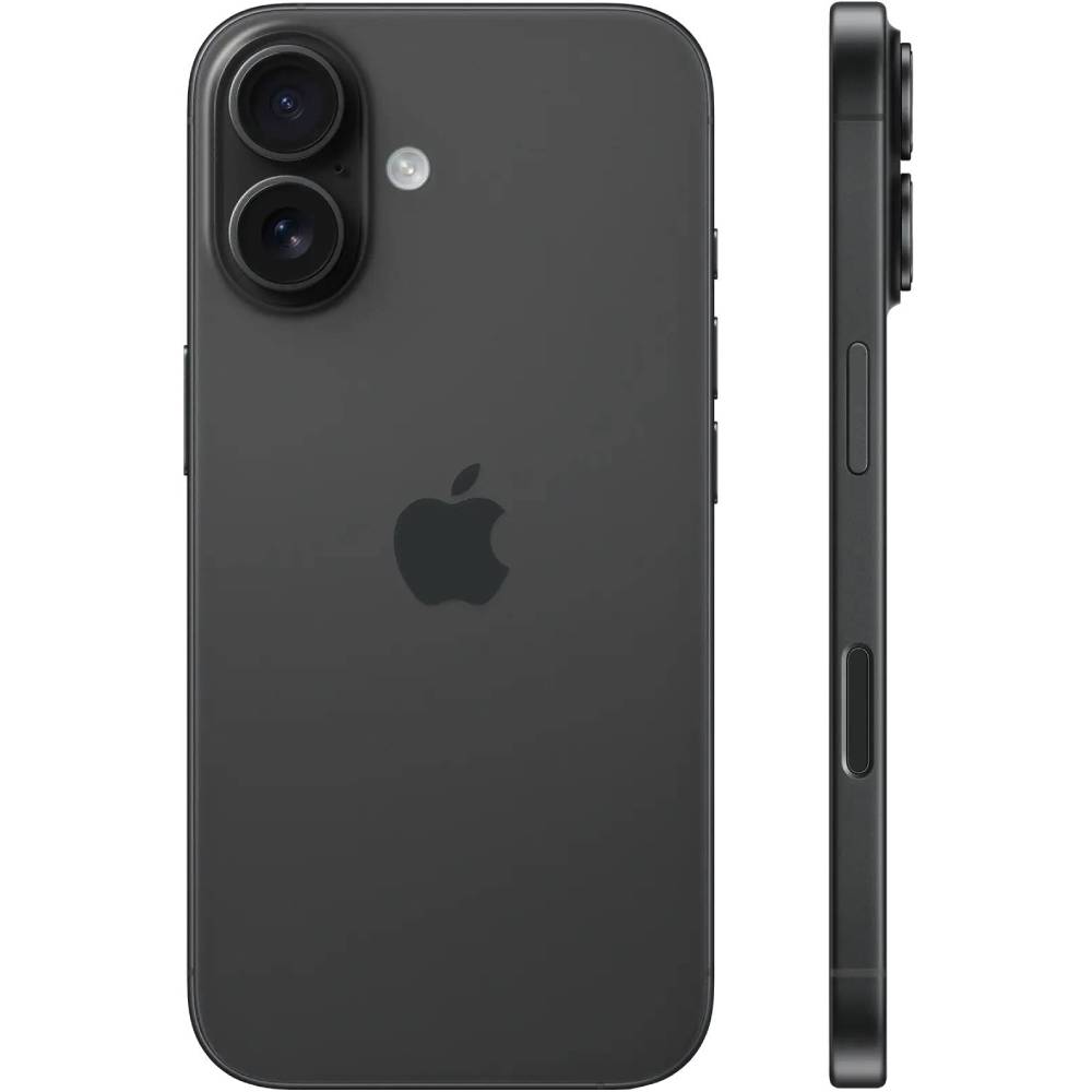 Смартфон APPLE iPhone 16 128GB Black (MYE73SX/A) Матриця OLED Super Retina XDR