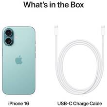 Смартфон APPLE iPhone 16 256GB Teal (MYEJ3SX/A)