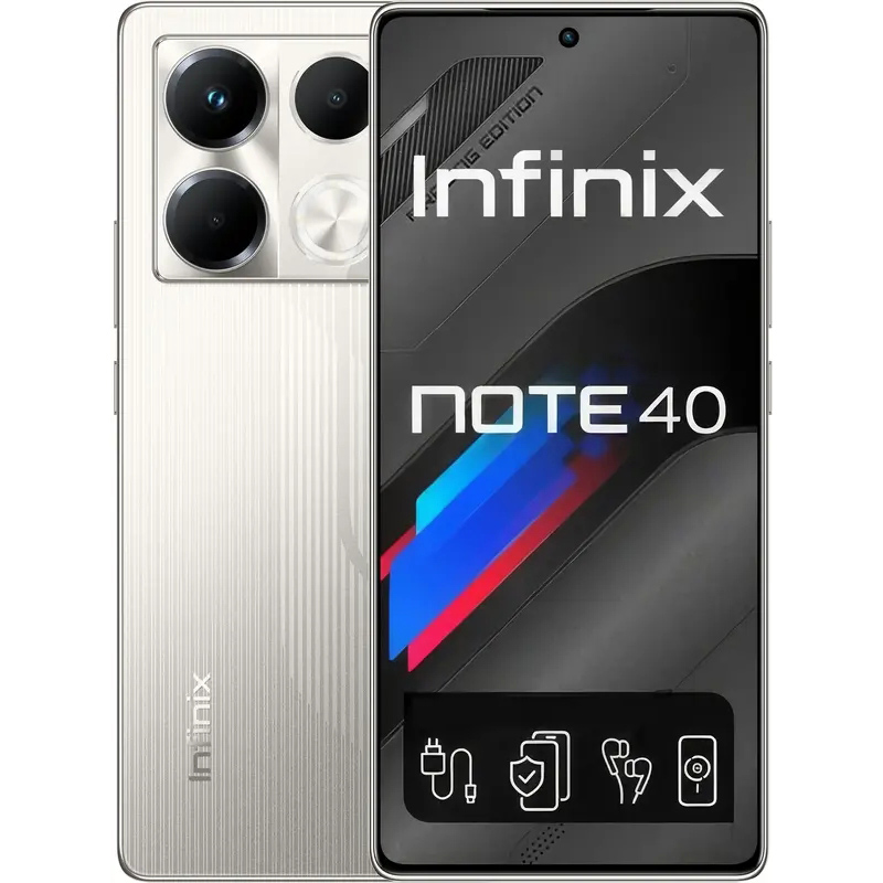 Смартфон INFINIX Note 40 X6853 8/256GB Dual Sim Racing Grey