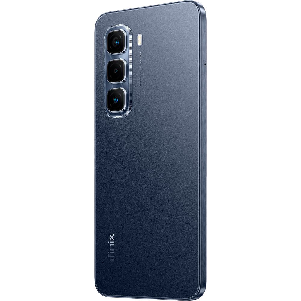 Фото Смартфон INFINIX HOT 50 PRO X6881 8/256GB Dual Sim Sleek Black)