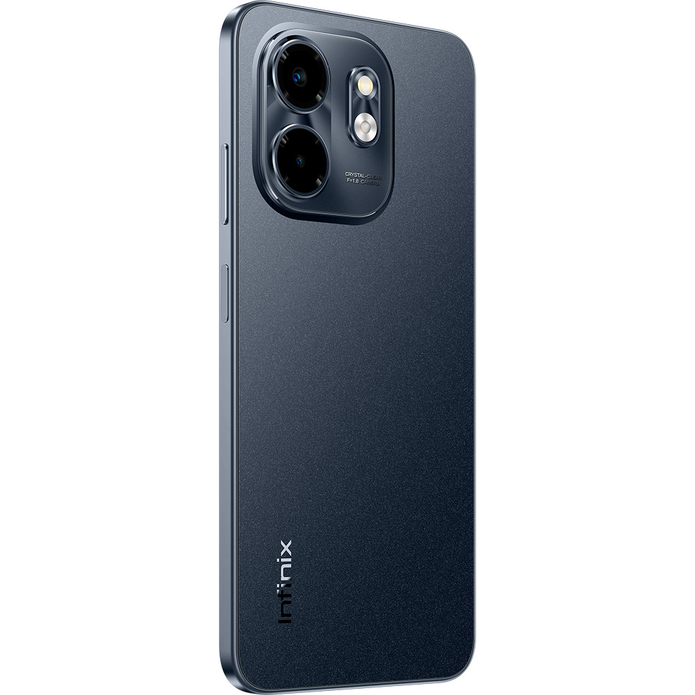 Смартфон INFINIX SMART 9 3/64GB Dual Sim Metallic Black Диагональ дисплея 6.7