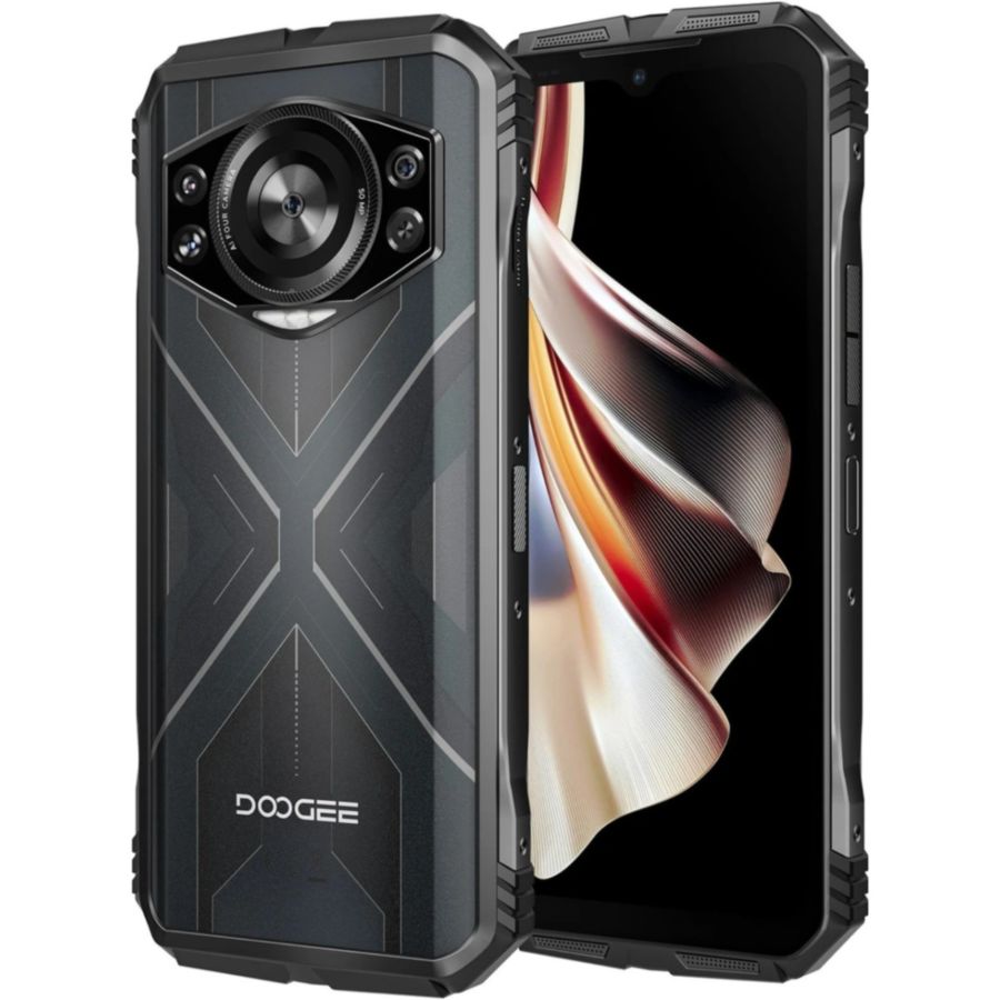 Смартфон DOOGEE S Cyber 8/256GB Dual Sim Вlack/silver Оперативная память, Гб 6