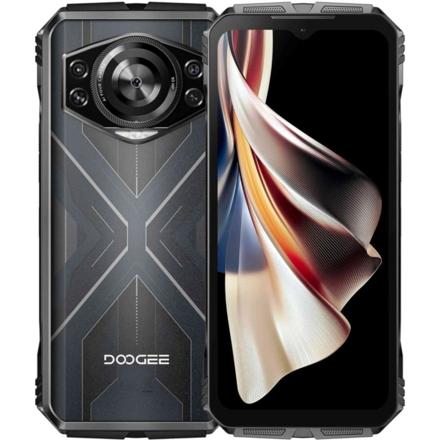 Смартфон DOOGEE S Cyber 8/256GB Dual Sim Вlack/silver