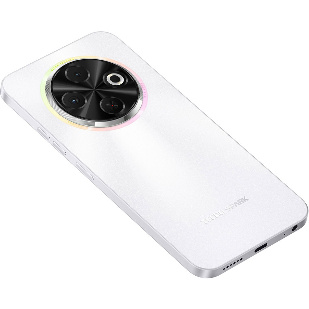 Смартфон TECNO Spark 30C (KL5n) 8/256GB Orbit White (4894947051791) Матрица IPS