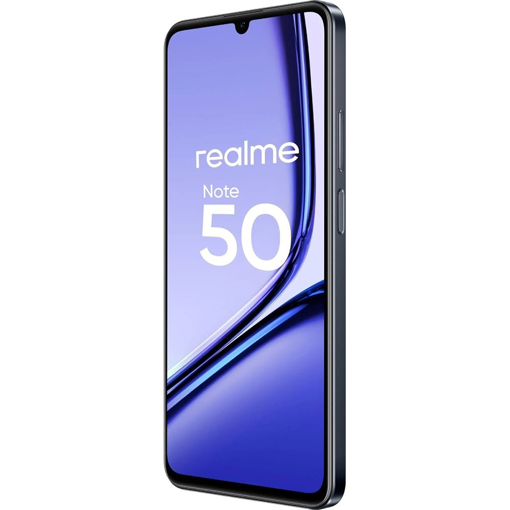 Смартфон REALME Note 50 4/256Gb Dual Sim Midnight Black (6941764434639) Диагональ дисплея 6.74