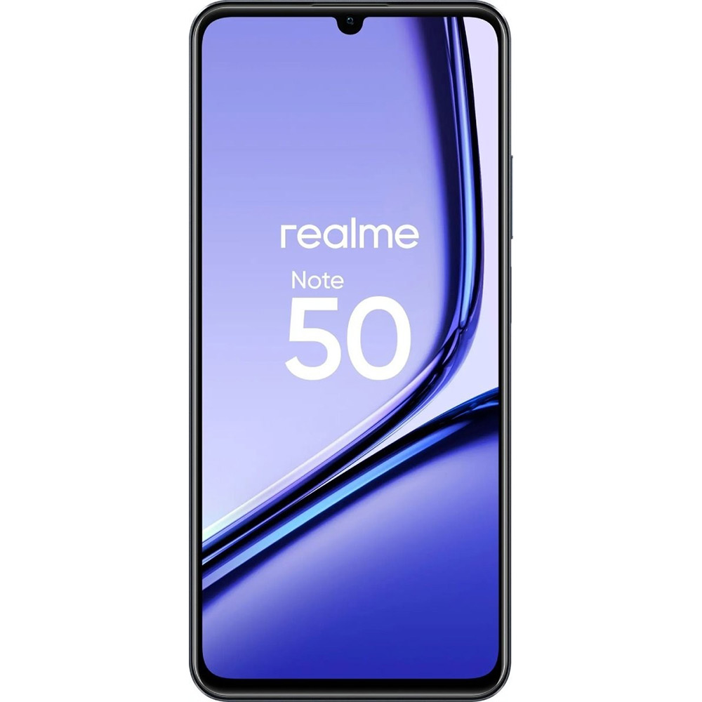 Смартфон REALME Note 50 4/256Gb Dual Sim Midnight Black (6941764434639) Вбудована пам’ять, Гб 256