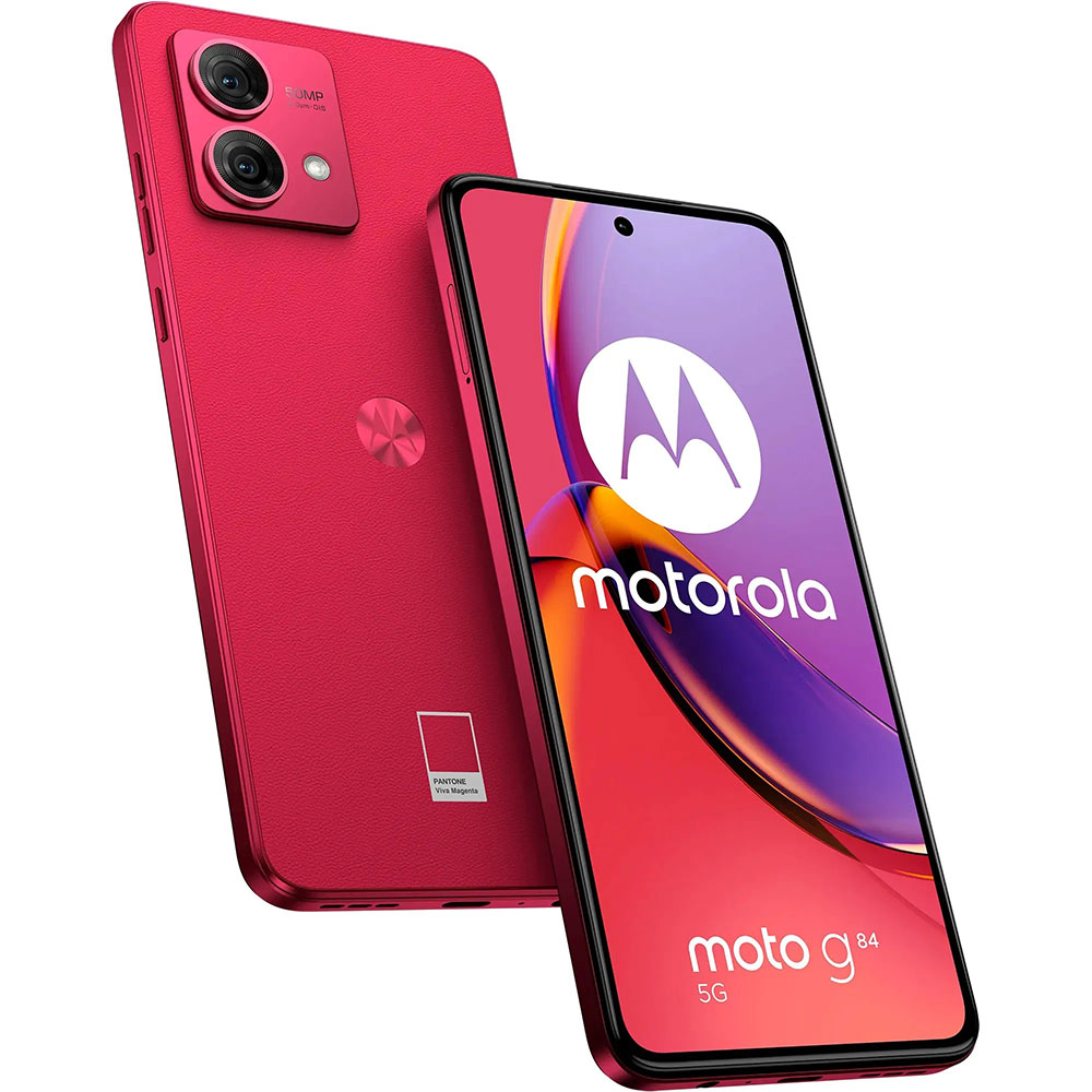 Смартфон MOTOROLA G84 8/256GB Viva Magenta (PAYM0040RS) Диагональ дисплея 6.2