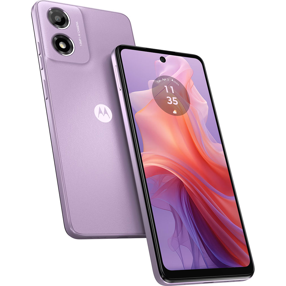 Смартфон MOTOROLA E14 2/64GB Dual Sim Pastel Purple (PB3E0002UA) Матриця IPS