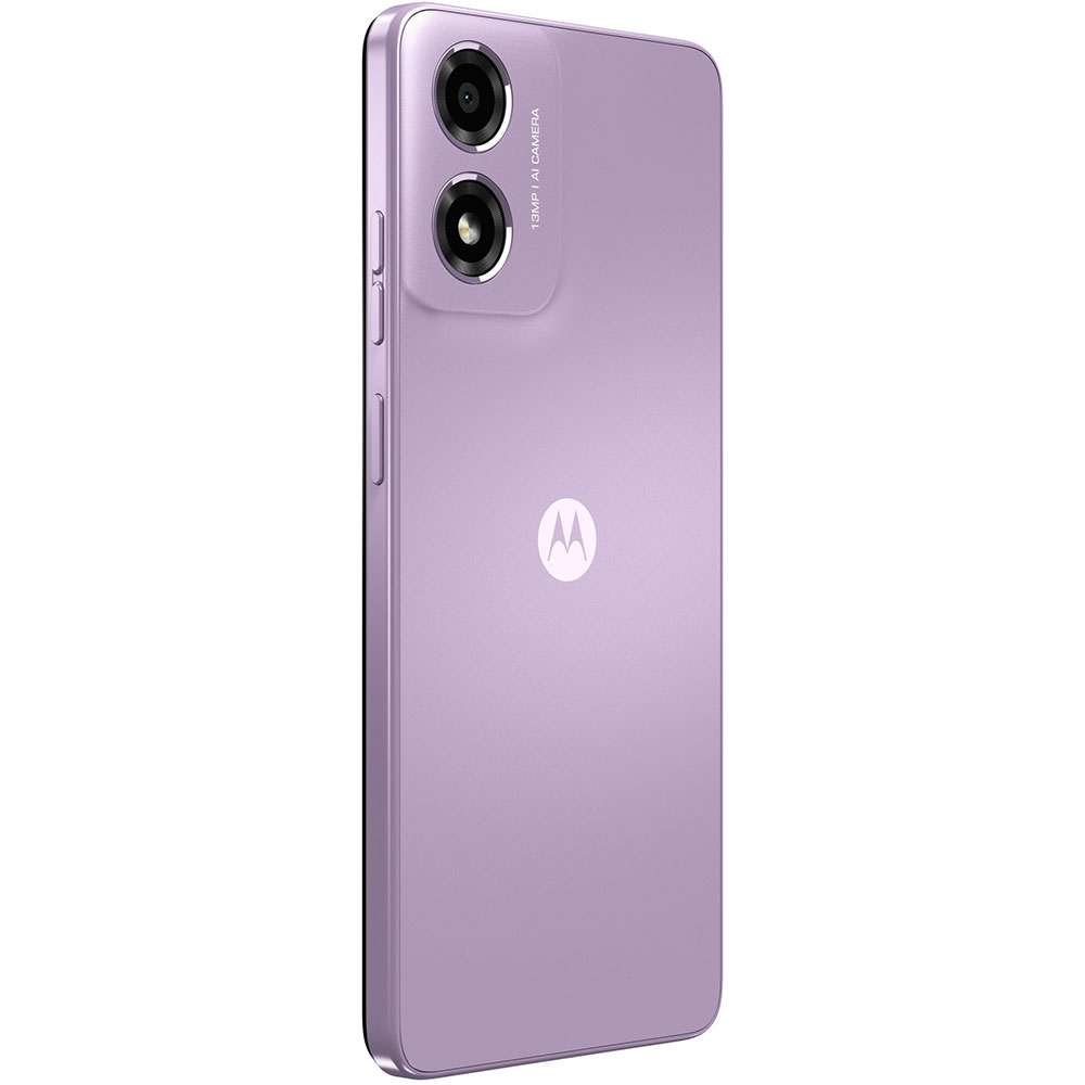 Зовнішній вигляд Смартфон MOTOROLA E14 2/64GB Dual Sim Pastel Purple (PB3E0002UA)