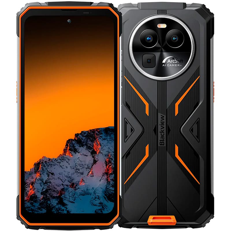 Смартфон BLACKVIEW BV8100 8/256GB Dual Sim Aurora Orange (6931548317784)