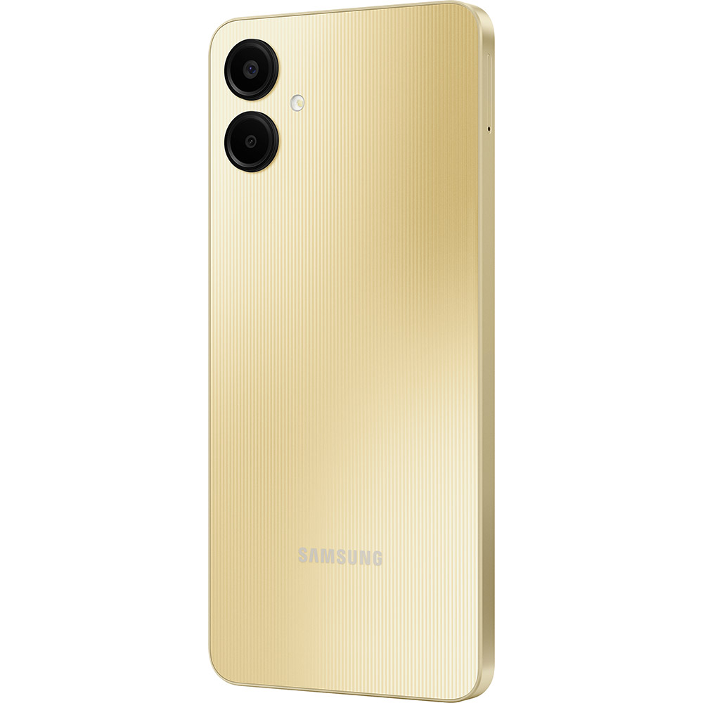 Внешний вид Смартфон SAMSUNG Galaxy A06 4/128Gb Gold (SM-A065FZDGSEK)