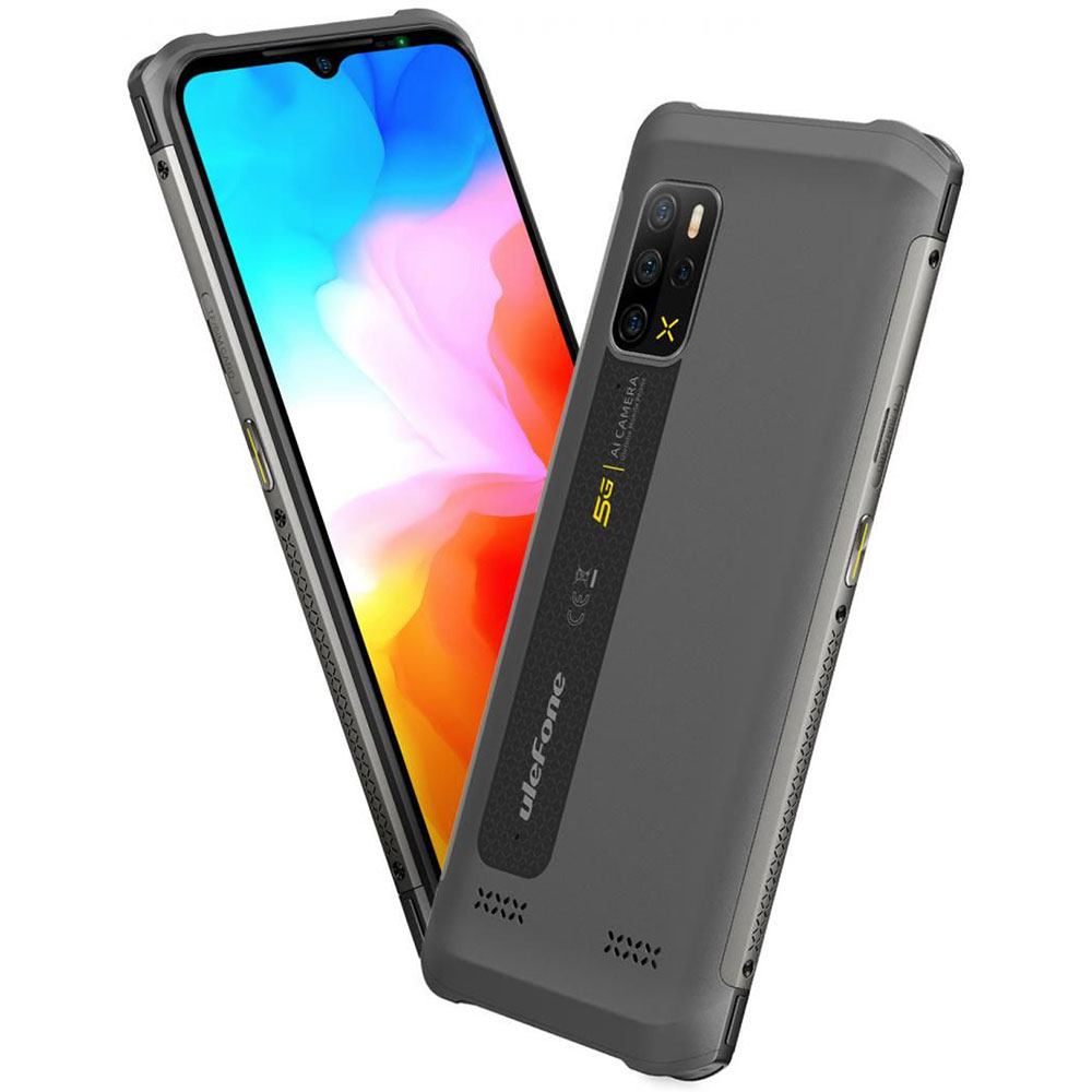 Смартфон ULEFONE Armor 12 5G 8/128GB Gray (76216) Диагональ дисплея 6.52