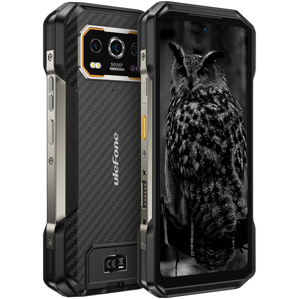 Зовнішній вигляд Смартфон ULEFONE Armor 27 12/256GB 4G NFC Black (77880)