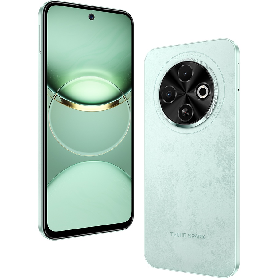 Зовнішній вигляд Смартфон TECNO Spark 30C (KL5n) 8/256GB Magic Skeen Green (4894947051821)