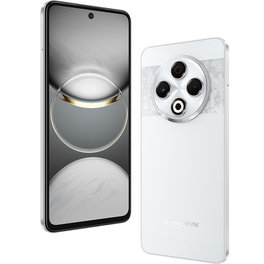 Смартфон TECNO Spark 30 (KL6) 8/128GB Astral Ice (4894947047909) Матрица IPS