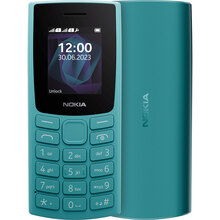 Мобильный телефон NOKIA 105 (2023) SS Cyan (1053373)