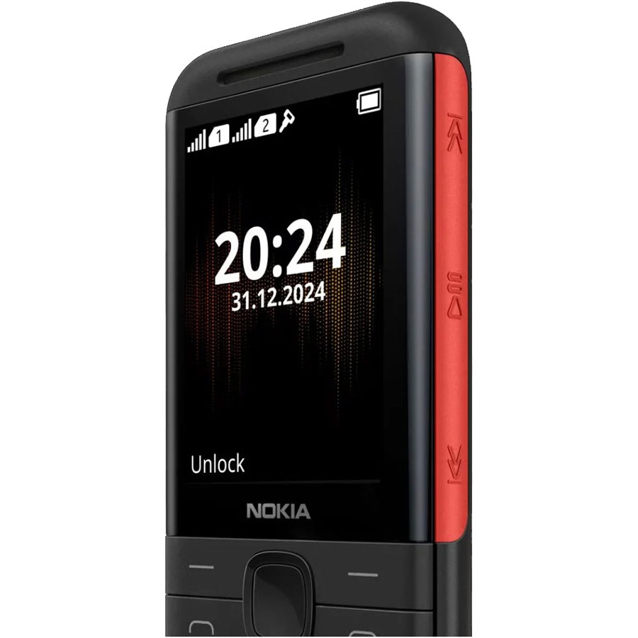 Мобільний телефон Nokia 5310 DS 2024 Black/Red (1079718) Матриця IPS