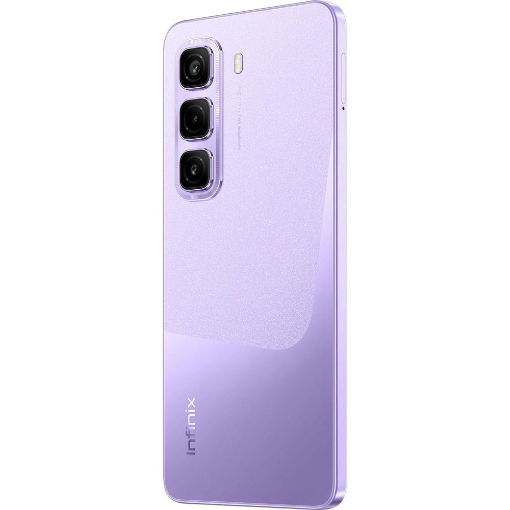 Зовнішній вигляд Смартфон INFINIX HOT 50 PRO X6881 8/256GB Dual Sim Dreamy Purple