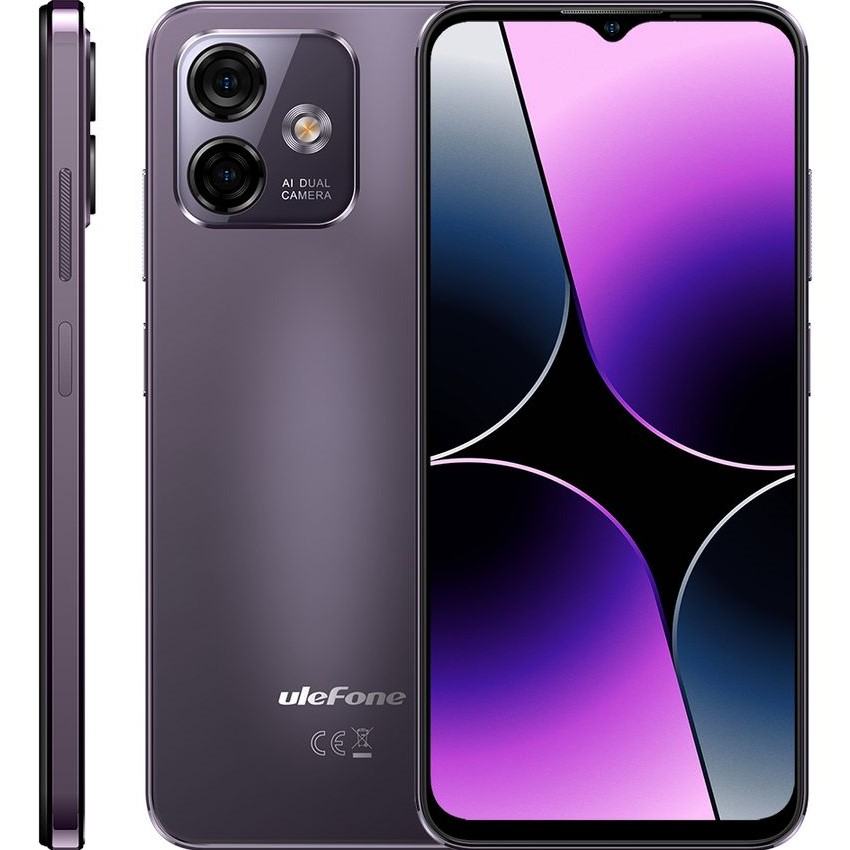 Смартфон ULEFONE Note 16 Pro 4/128GB Midnight Violet (78312) Матриця IPS