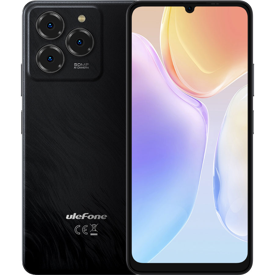 Смартфон ULEFONE Note 20 Pro 4/128GB 4G Satin Black (78320)