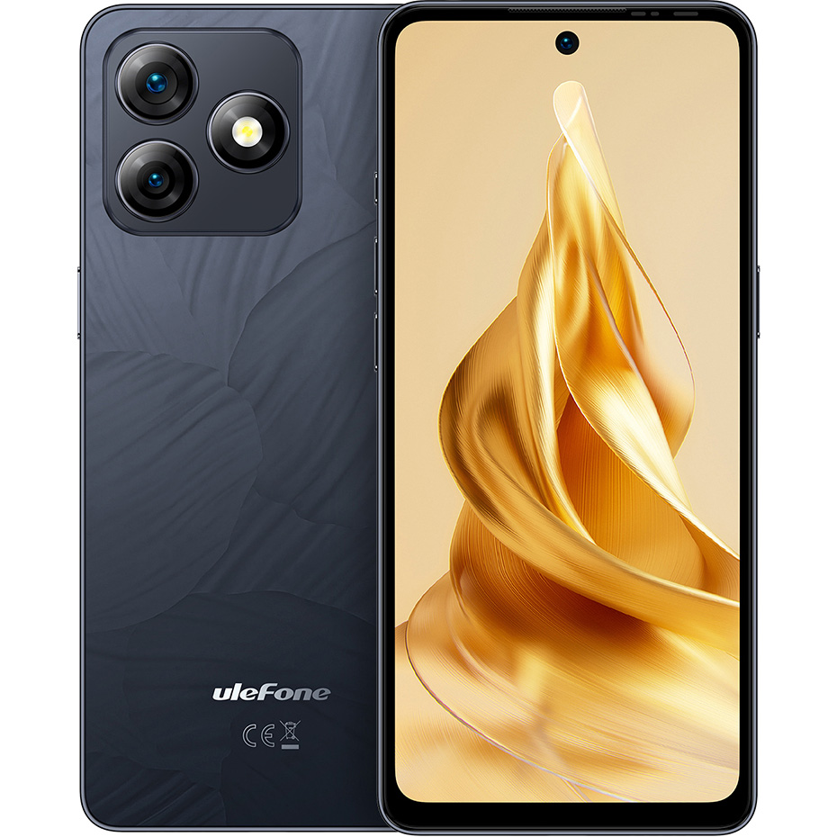 Смартфон ULEFONE Note 18 Pro 6/256GB NFC 4G Lustrous Black (78400)