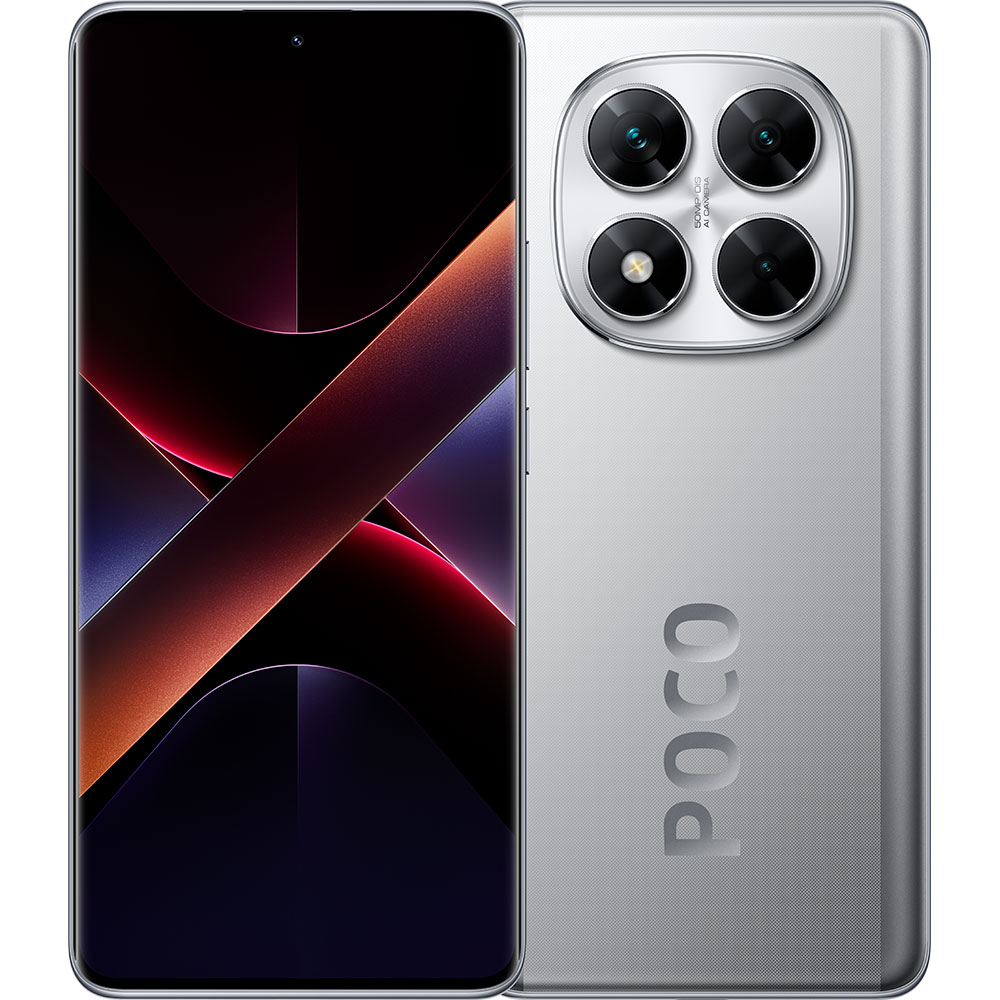 Смартфон POCO X7 8/256GB Dual Sim Silver