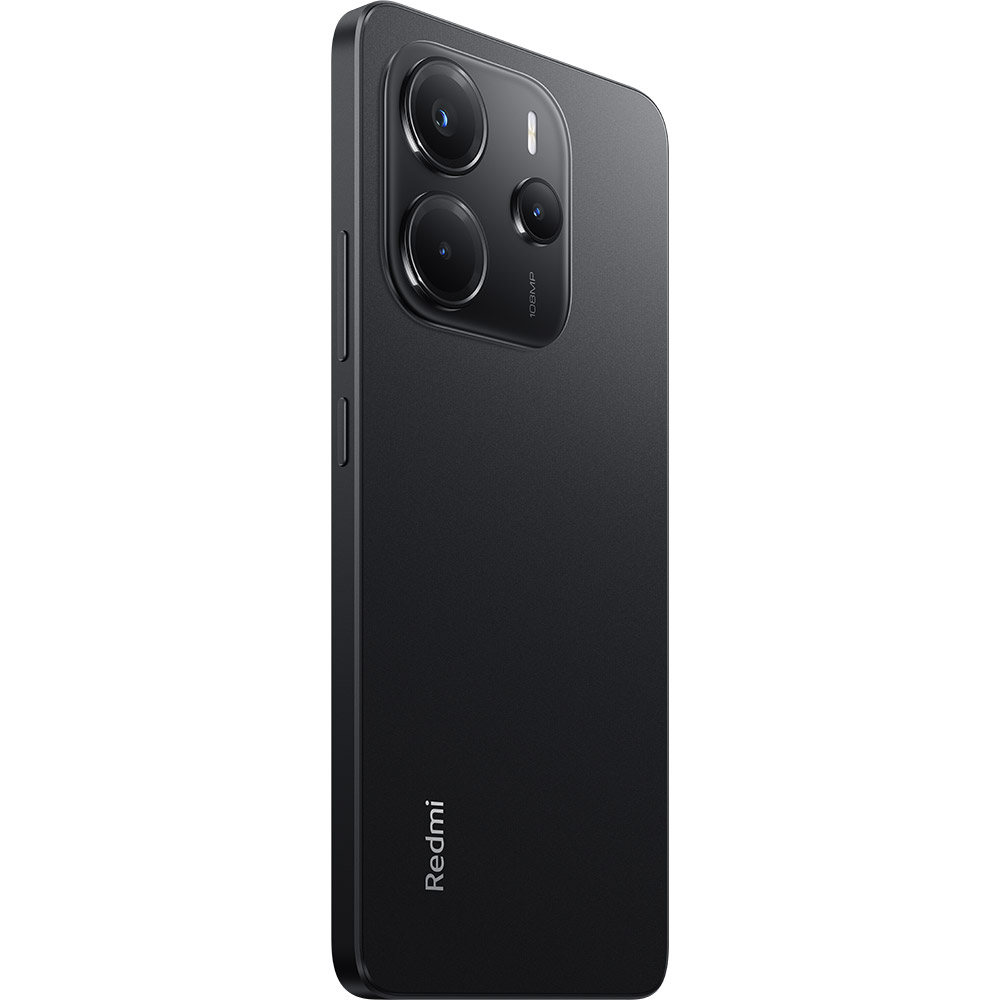 Зовнішній вигляд Смартфон XIAOMI Redmi Note 14 8/256GB Dual Sim Midnight Black