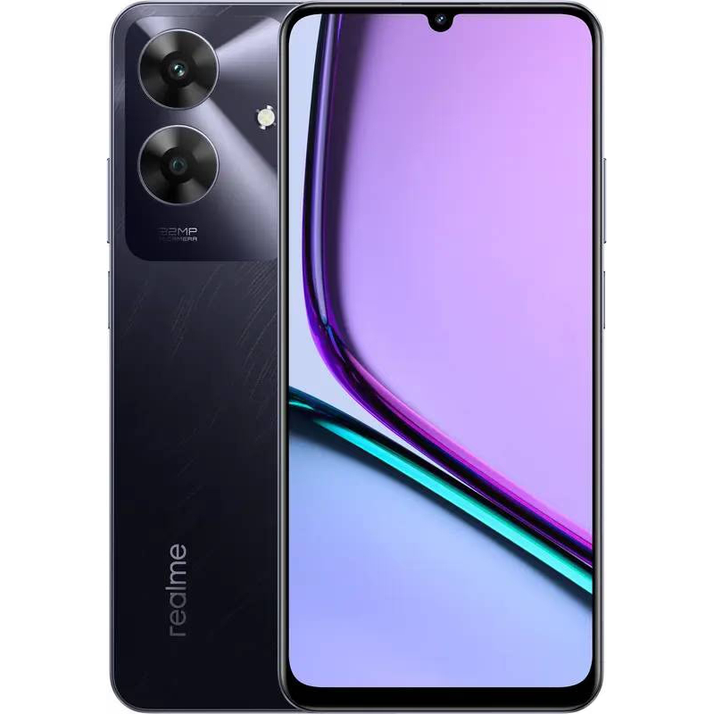 Смартфон REALME Note 60 4/128Gb Marble Black (RMX3933 4/128 black)