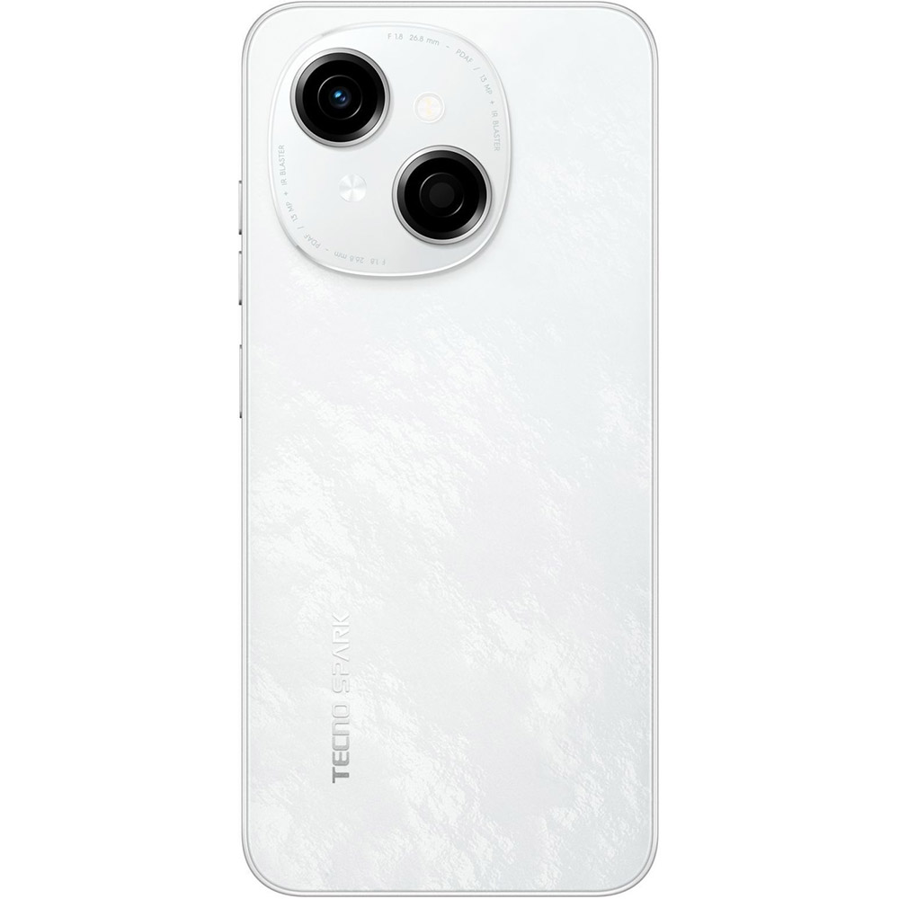 Смартфон TECNO Spark Go 1 (KL4) 3/128ГБ Glittery White (4894947037849) Вбудована пам’ять, Гб 128