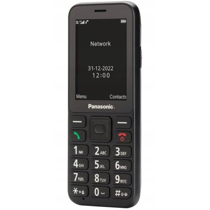 Мобільний телефон PANASONIC KX-TU250EXB Black Діагональ дисплея 2.4