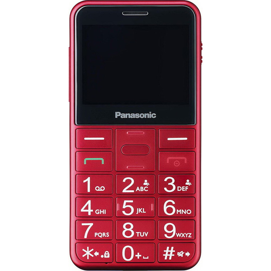 Мобільний телефон PANASONIC KX-TU155 Red (KX-TU155EXRN)