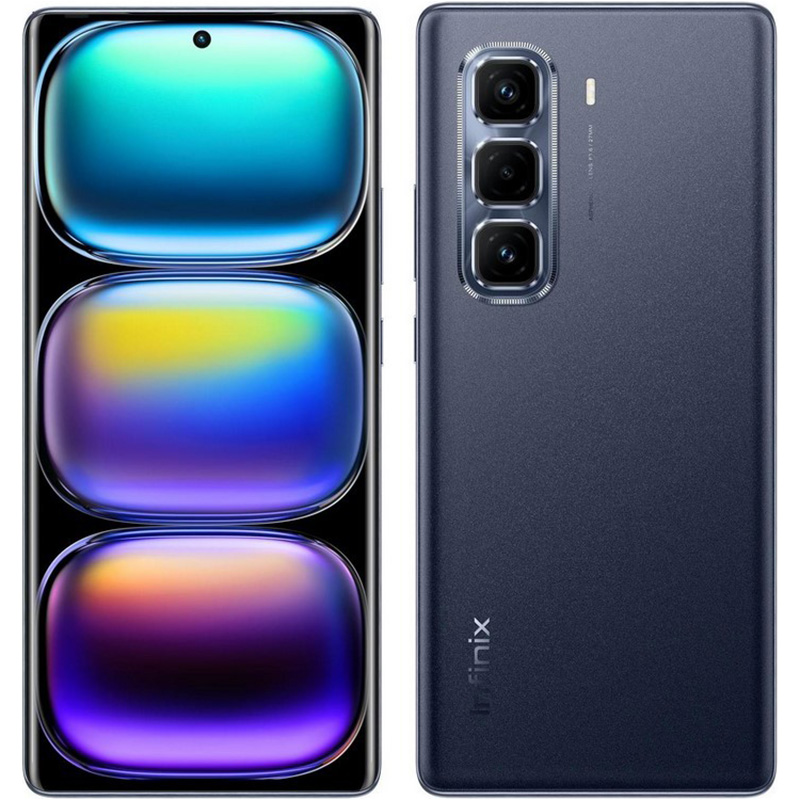 Смартфон INFINIX Hot 50 Pro Plus 8/256GB Sleek Black (4894947050688) Встроенная память, Гб 256