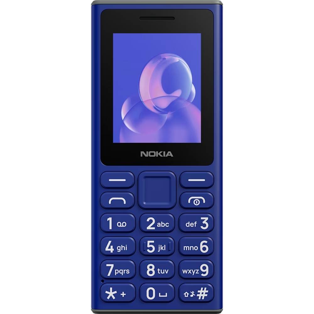 Мобильный телефон NOKIA 105 2024 DS Blue (226094) Диагональ дисплея 2