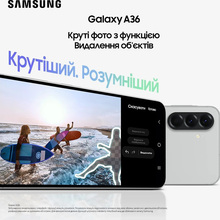 Смартфон SAMSUNG Galaxy A36 5G SM-A366 8/256GB Dual Sim Awesome Lime (SM-A366BLGGEUC)