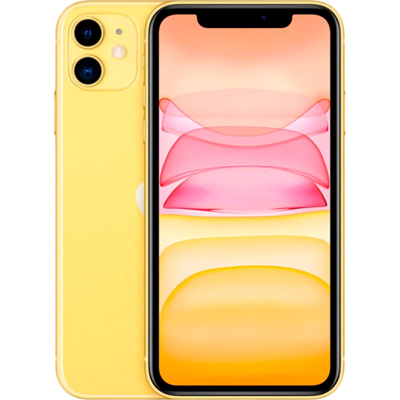 Смартфон BREEZY APPLE iPhone 11 128GB Yellow (REF A+) (2QMWM42) Вбудована пам’ять, Гб 128