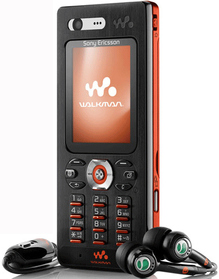 Мобильный телефон SONY ERICSSON W880i (flame black)