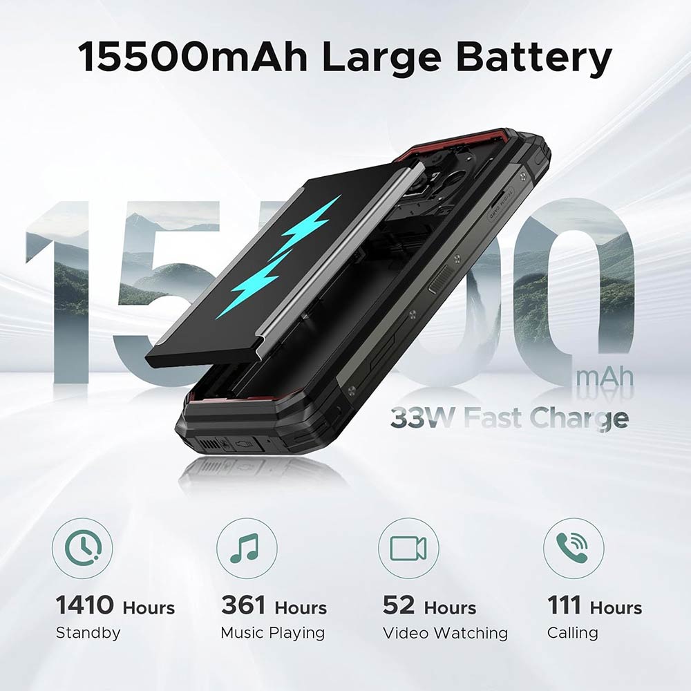 Замовити Смартфон DOOGEE Fire 6 Power 8/256GB Dual Sim Black (6923740237403)