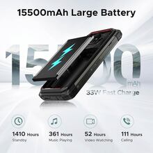 Смартфон DOOGEE Fire 6 Power 8/256GB Dual Sim Black (6923740237403)