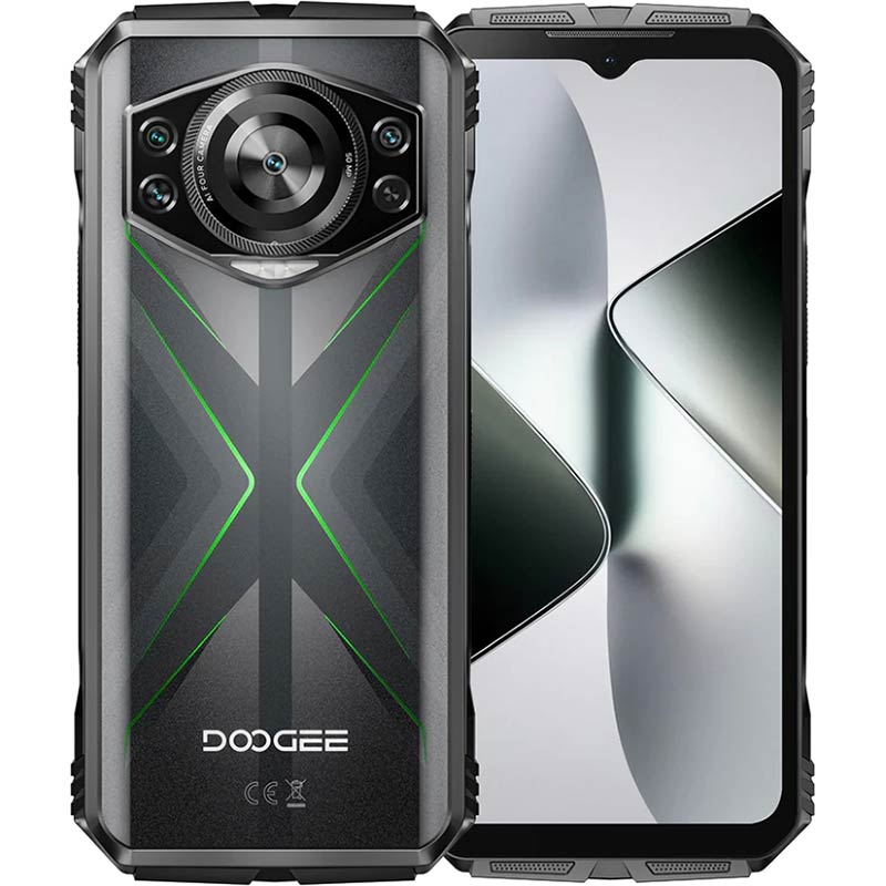 Смартфон DOOGEE S118 12/512GB Dual Sim Green (6923740243459)