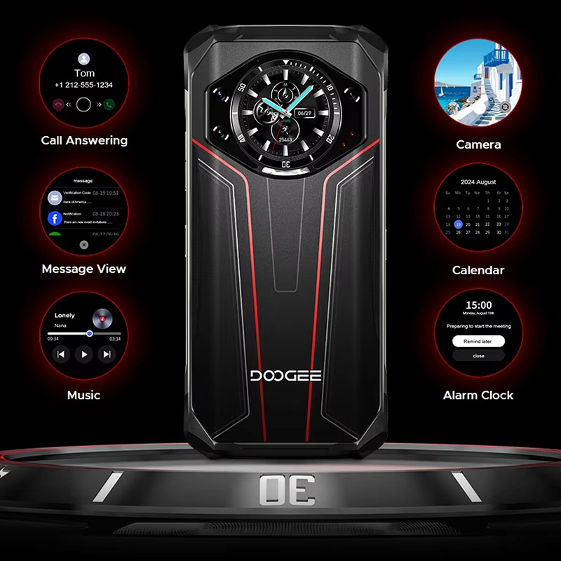 Фото Смартфон DOOGEE S119 8/512GB Dual Sim Red (6923740245064)