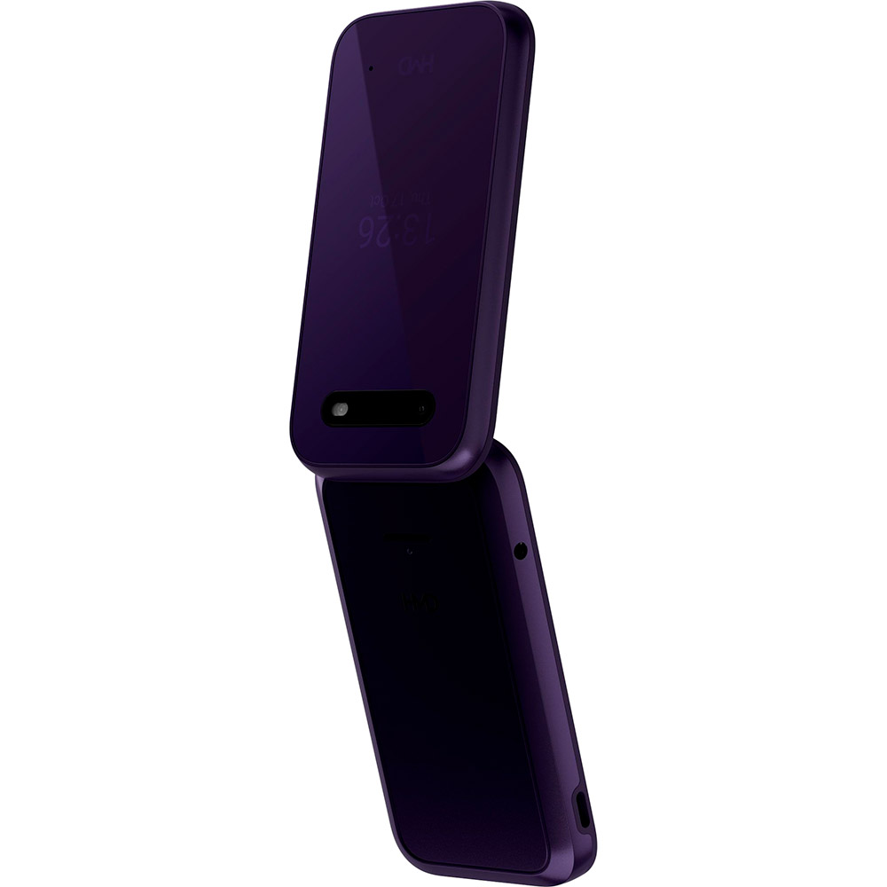 У Фокстрот Мобільний телефон HMD 2660 FLIP TA-1711 Dual Sim Violet (1GF033CPF1C01)