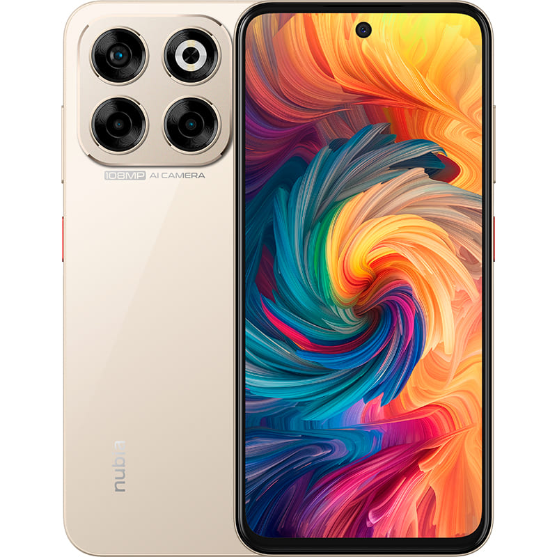 Смартфон NUBIA V70 8/256GB Dual Sim Sunshine Gold