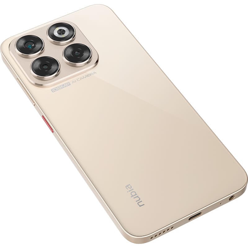 Смартфон NUBIA V70 8/256GB Dual Sim Sunshine Gold Матриця IPS