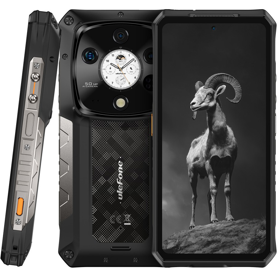Смартфон ULEFONE Armor 28 Pro 16/512Gb Dual Sim Epic Black (RL078960) Оперативна пам'ять, Гб 16