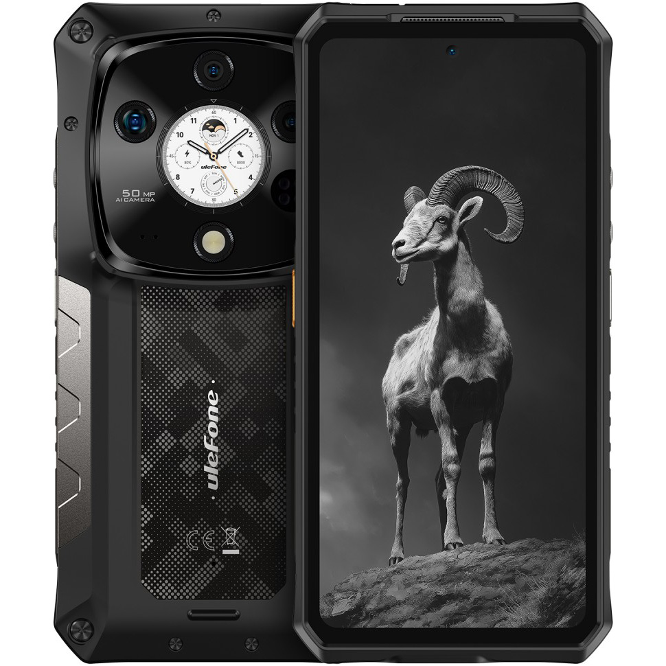 Смартфон ULEFONE Armor 28 Pro 16/512Gb Dual Sim Epic Black (RL078960)